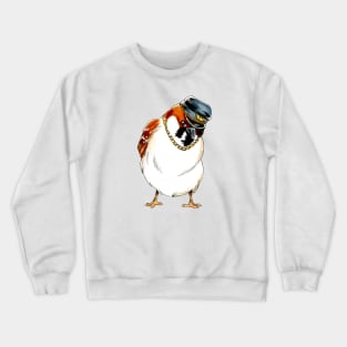 Macho Sparrow Bird Crewneck Sweatshirt